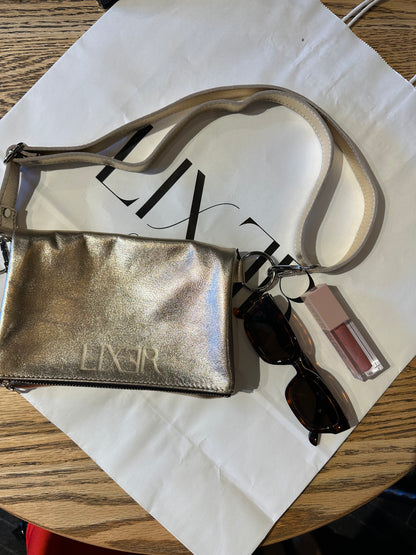 Mini Bandolera Magnolia Dorada