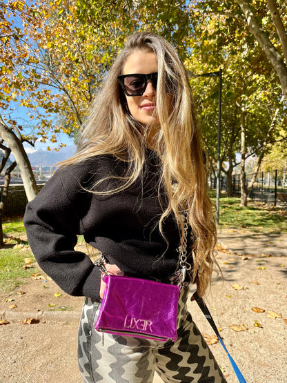 Mini Bandolera Magnolia Fucsia