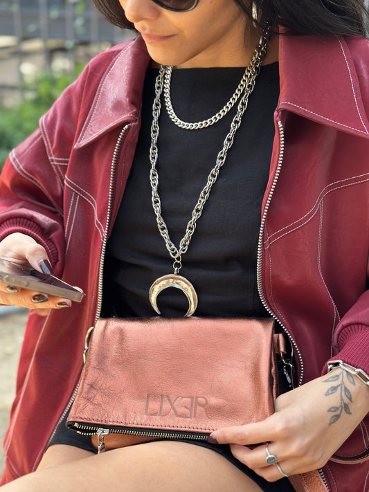 Mini Bandolera Magnolia Cobre