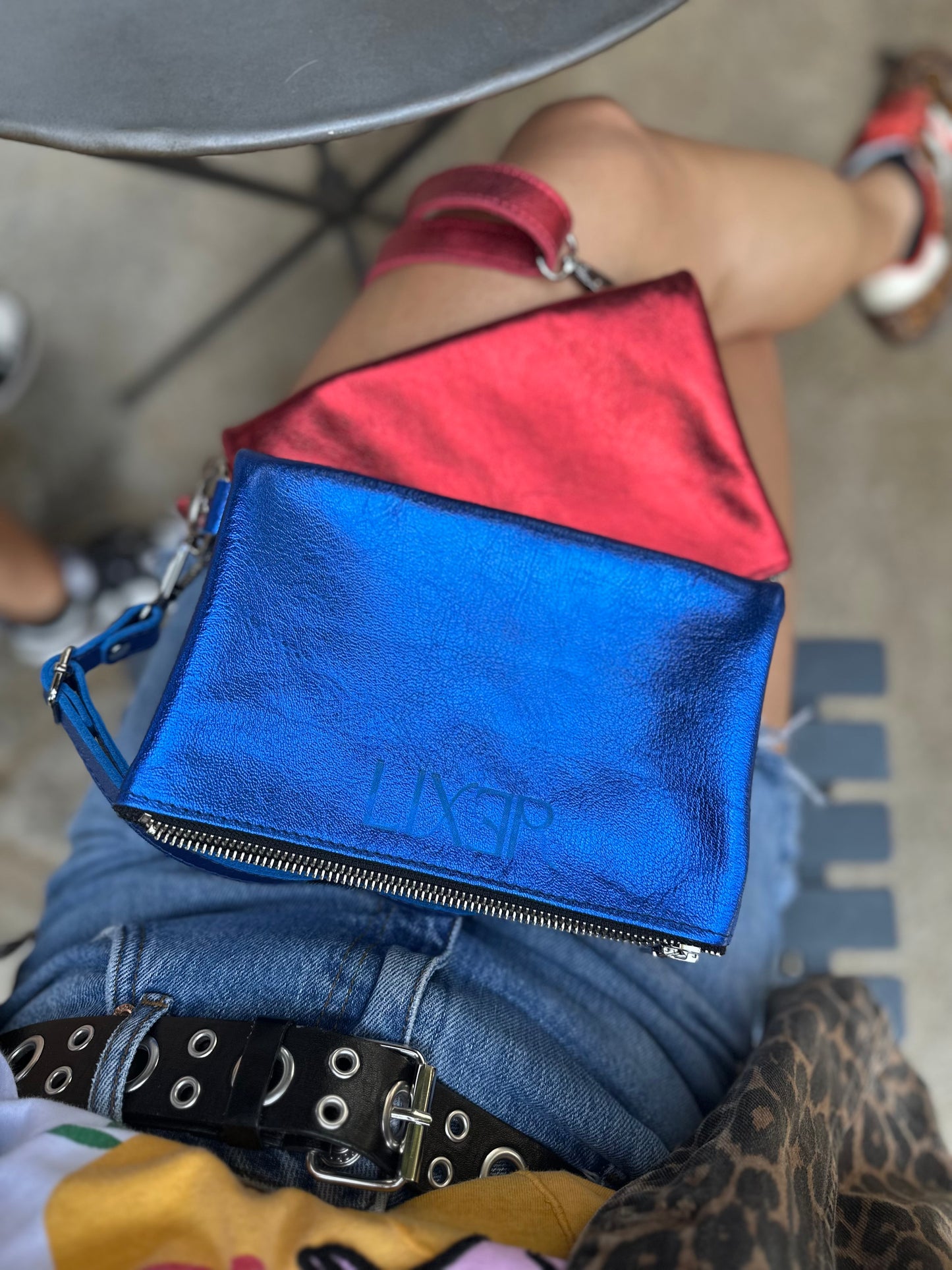 Mini Bandolera Magnolia Azul