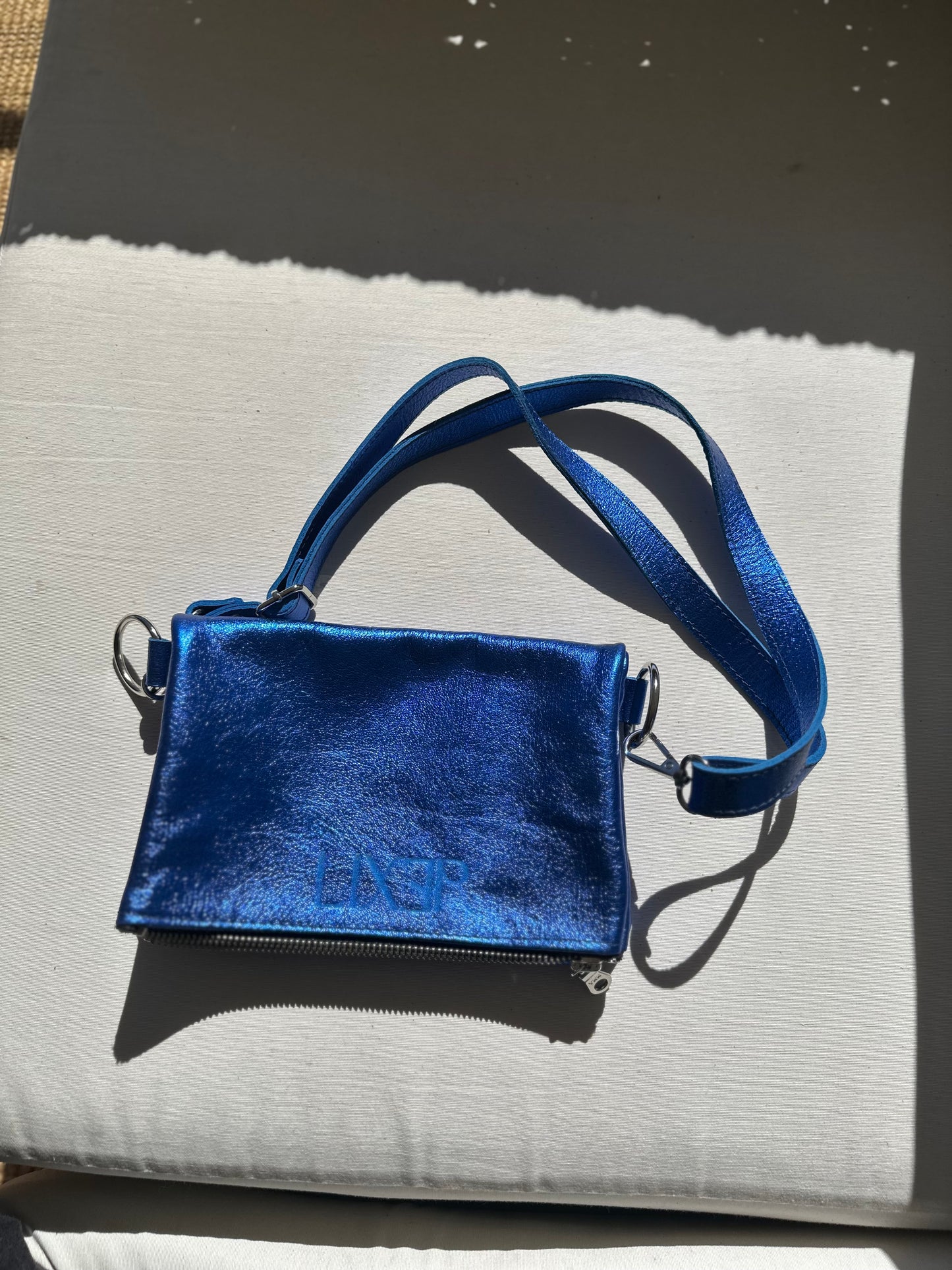 Mini Bandolera Magnolia Azul