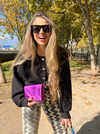 Mini Bandolera Magnolia Fucsia