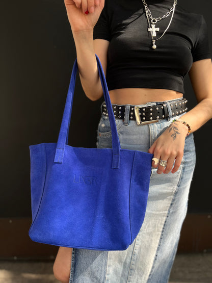 Mini Tote Bag Azul