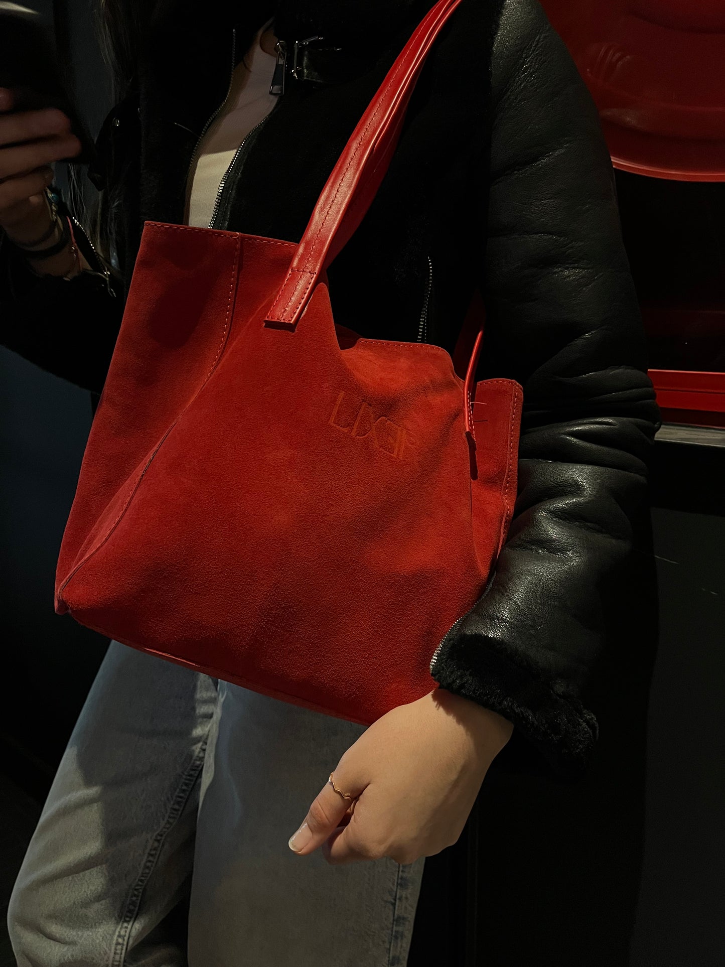 Mini Tote Bag Roja